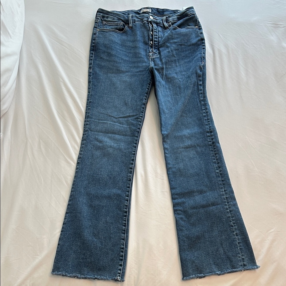Good American Good Classic Bootcut Jeans